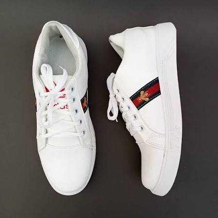 white shoes