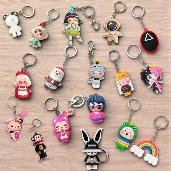 cute carton character Keychain